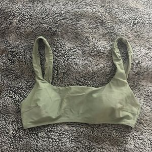 Aerie Green Bikini Top